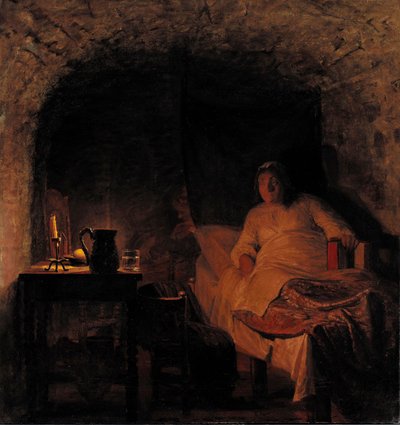Leonora Christina in Prison by Kristian Zahrtmann